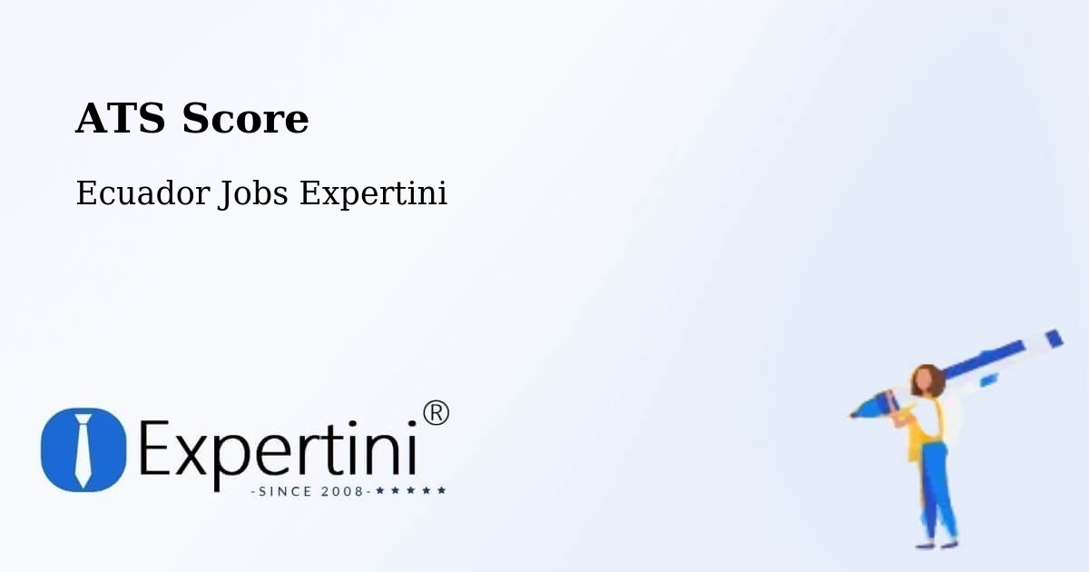 Resume ATS Score & Job Description Match Tool – Ambato - Ecuador Jobs Expertini